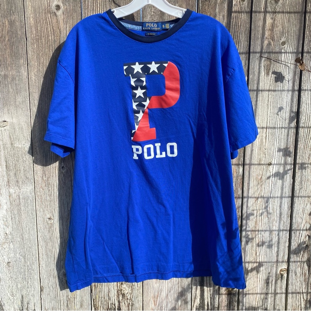 Polo Ralph Lauren blue t shirt